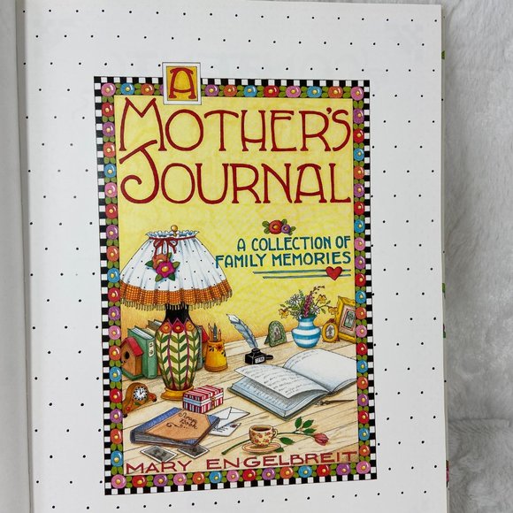 Mary Engelbreit Mothers Journal Book Laminated Hard Cover 1993 - Picture 4 of 9